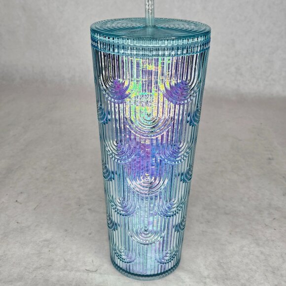 Starbucks Iridescent Mermaid Tumbler with Straw - Picture 4 of 8